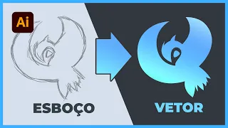 Como usar a ferramenta CANETA no Illustrator (COMPLETO)