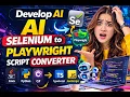 How to Create Selenium to Playwright Script Converter using AI