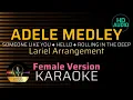 Download Lagu ADELE MEDLEY | KARAOKE - Female Key