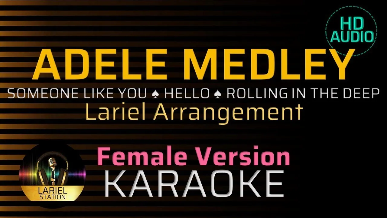 ADELE MEDLEY | KARAOKE - Female Key