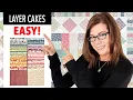 From 10-inch squares Layer Cake 38 FAST 6 HOUR EASY STASHBUSTER Donation Quilt Tutorial