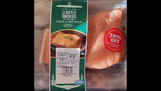 Aldi s Ready To Cook Lightly Smoked Atlantic Salmon Portion with Real Wood Review