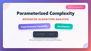Parameterized Complexity Solving Hard Problems Efficiently