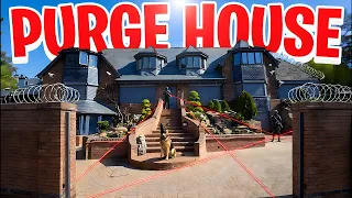 The ULTIMATE PURGE HOUSE! | Don't Come To My House!!!
