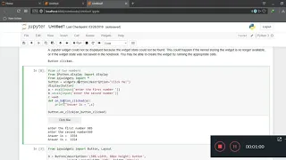 ipywidget How to create button in jupter python
