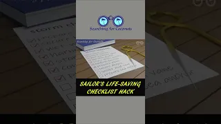 Sailor’s Life-Saving Checklist Hack #shorts