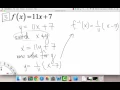 Inverse Functions Example 3 4 Precalculus Griti