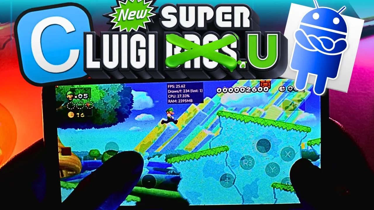 New Super Luigi U | Cemu Emulator | Wii U Emulator Android