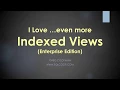 Super Power Your Query with Indexed Views in SQL Server Enterprise Edition - Easy Demo