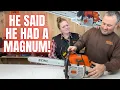 Marketplace Lies Exposed Stihl 038 Chainsaw A Second Chance At Life