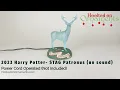 2023 Harry Potter STAG Patronus Hallmark Christmas Ornament No Sound