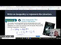 5-4 Lesson Solving Inequalities Using Addition and Subtraction