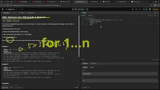 Leetcode easy problem 2656 Maximum Sum With Exactly K Elements devops python practice