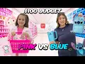 Ruby and Bonnie SWITCH COLORS at MINISO Pink vs Blue Shopping Challenge