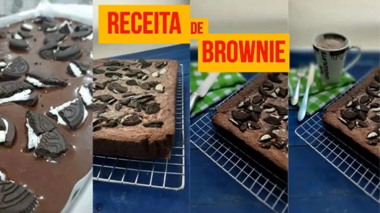 RECEITA DE BROWNIE COM NEGRESCO