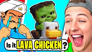 Beating the AKINATOR with MINECRAFT MOVIE Characters