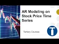 AutoRegressive AR Modeling on Stock Price Time Series