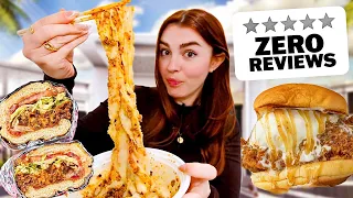 Only Eating at Restaurants with No Reviews