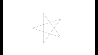 How to draw a Star using Python Turtle Graphics