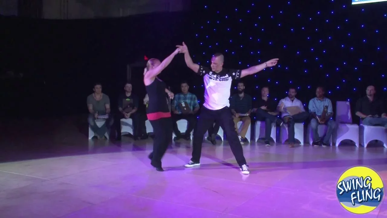 Swing Fling 2016 Champions J&J Gregory Scott & Deborah Székely