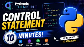 Python Control Statements in 10 Minutes Complete Beginner Guide