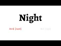 Download Lagu How to Pronounce night in American English and British English
