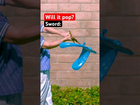 How strong is a balloon? 🤔🎈