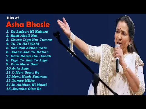 Download MP3 Asha Bhosle Hindi Bollywood Best Songs  Bollywood Collection