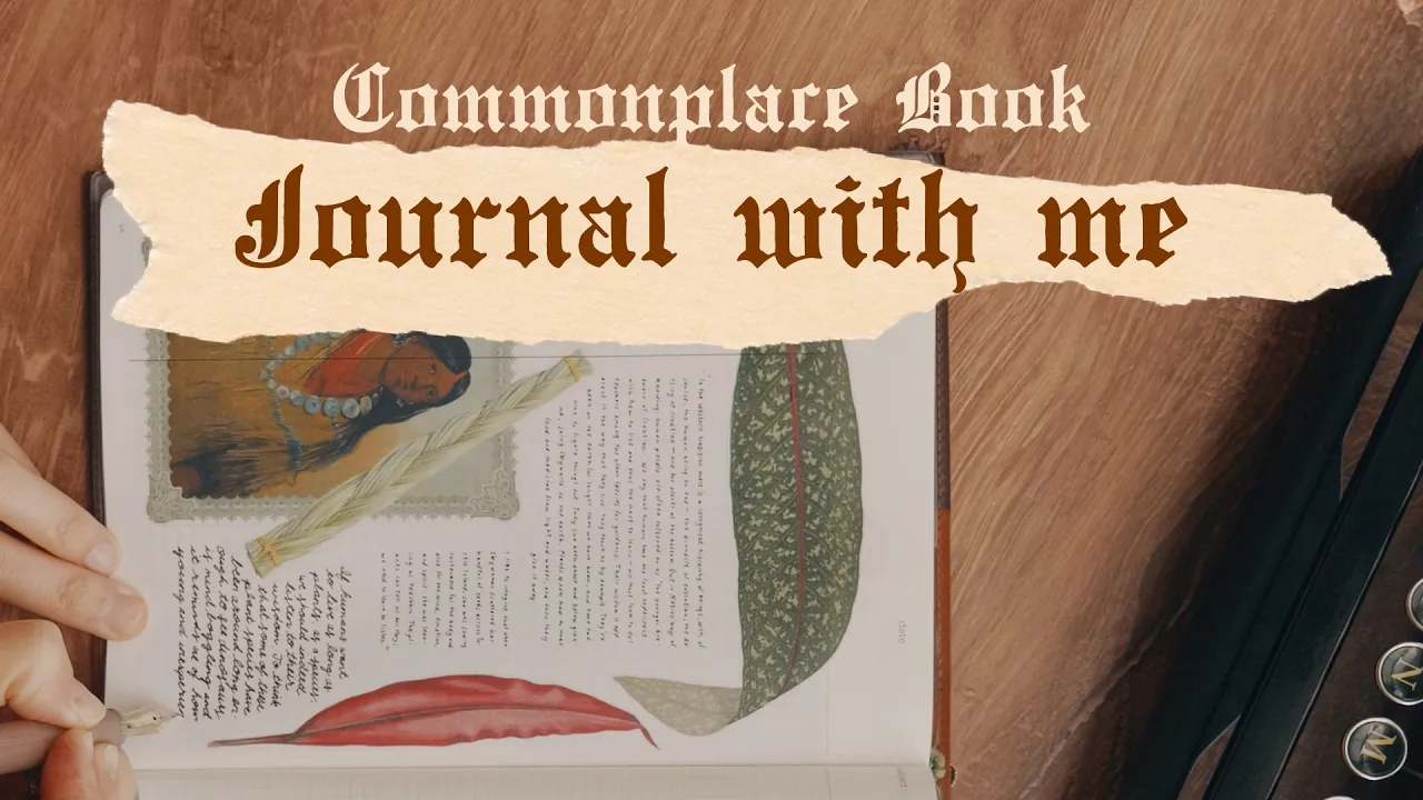 Commonplace Book: Journal with me about plants