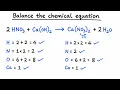 how to balance hno3 ca oh 2 ca no3 2 h2o