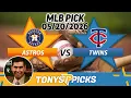 Houston Astros vs Minnesota Twins Pick 26 MLB Pick Prediction