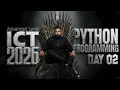 ICT 2026 Python programming Complete Lesson - DAY 02