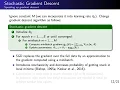 Deep Learning Lecture 4 3 - Stochastic Gradient Descent