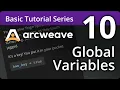 Arcweave Basic Tutorial Series - Episode 10 Global Variables