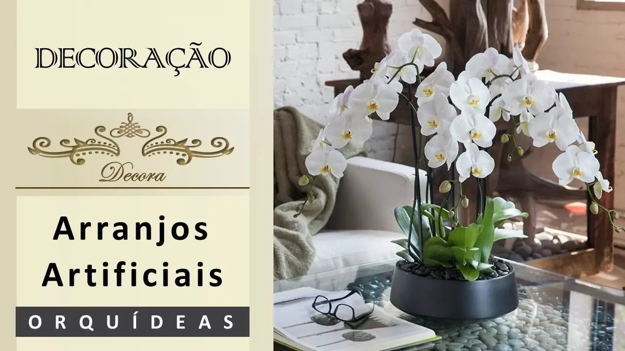 ARRANJOS ARTIFICIAIS COM ORQUÍDEAS