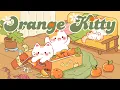 Lagu Orange Kitty Lofi 🧡🍊2 Hour Cafe Song 📦🎁 Stream cafe✨ cute \u0026 relaxing music☀️  Make Your Day Better