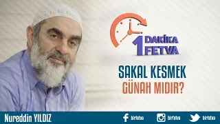 Sakal kesmek günah mıdır?
