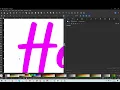 InkStitch v3 2 - Converting Script Text to Satin Stitches