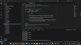 Python Crash Course Chapter 7 User Input and while Loops