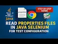 How To Read Properties Files in Java Selenium for Test Configuration