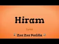 Hiram Zsa Zsa Padilla