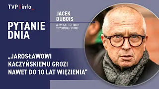 Dubois: Kaczyńskiemu grozi nawet do 10 lat więzienia. Oszustwa są poważną sprawą | PYTANIE DNIA