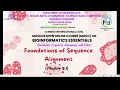 Module 3 1 Part 1 Sequence Alignment Bioinformatics Essentials MOOC