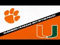 Miami Hurricanes vs Clemson Tigers Prediction and Picks - College Football Picks Week 8