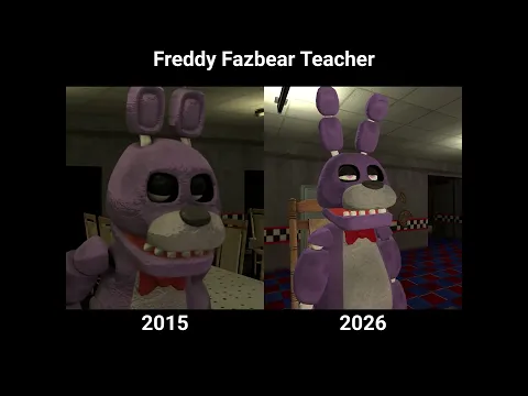 Freddy meets his students - FNAF Animation 2015 vs 2026