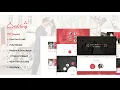 The Wedding - Bootstrap Responsive PSD Template Themeforest Website Templates and Themes