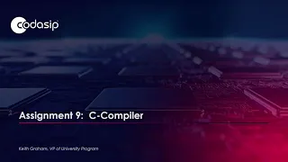 Assignment 9 C compiler Generation