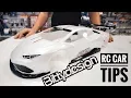 TIME SAVER TIPS for RC CARS BODIES NEW BITTY DESIGN AGATA