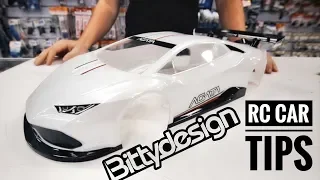 TIME SAVER TIPS for RC CARS BODIES NEW BITTY DESIGN AGATA