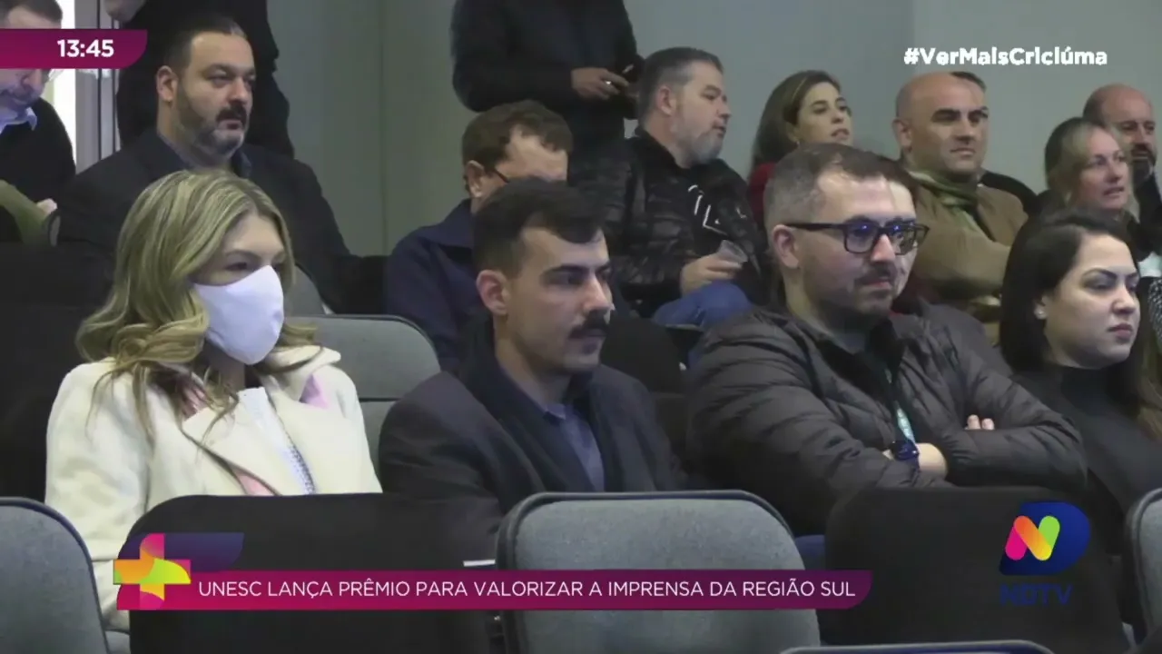 Unesc lança prêmio para valorizar a imprensa do Sul do Estado